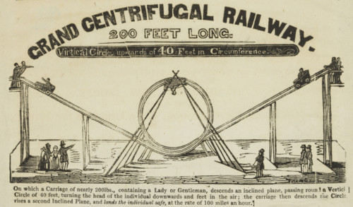Grand Centrifugal Railway, 1842. Creator: Unknown.
