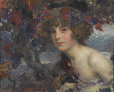 Portrait of Roger Alexandre Guy, Count Colonna-Walewski, 1917. Creator: Edgard Maxence.