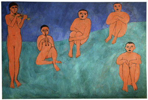 'The Music', 1910.  Creator: Henri Matisse.