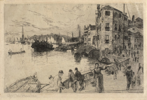 Castello Quarter, Riva, 1880-1882. Creator: Otto Henry Bacher.