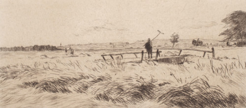 Landschaft (Landscape), 1885-1905. Creator: Sion Longley Wenban.