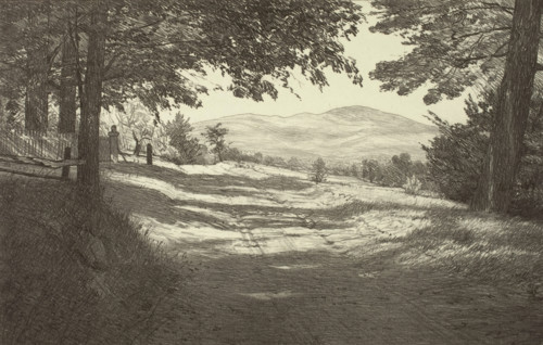 North View, 1923. Creator: Bolton Coit Brown.