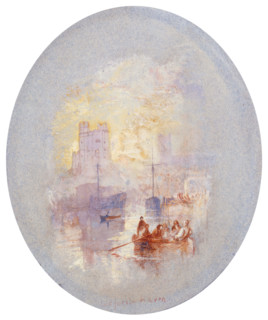 Orford Haven, about 1827. Creator: JMW Turner.