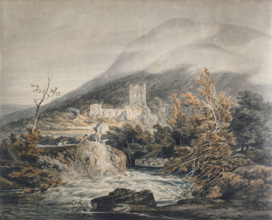 Llanthony Abbey, Monmouthshire, about 1792. Creator: JMW Turner.