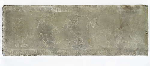 Tomb tile, date unknown. Creator: Unknown.