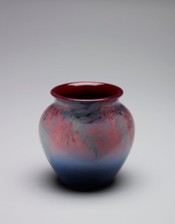 Vase, 1925. Creators: Kataro Shirayamadani, Rookwood Pottery.