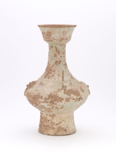 Long-neck vase with cup mouth, 100-220. Creator: Unknown.