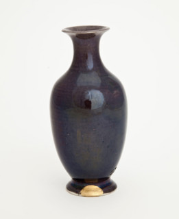 Eggplant-purple bottle, 1700s. Creator: Unknown.