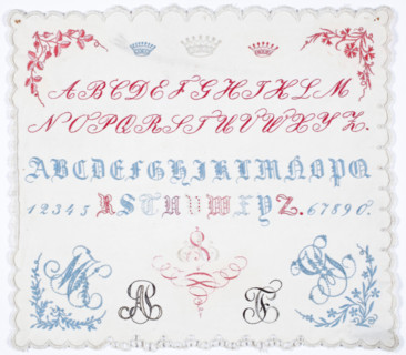 Sampler, 1844. Creator: Unknown.