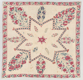 Cover Or Wrapping Cloth (Suzani), 1875-1900. Creator: Unknown.