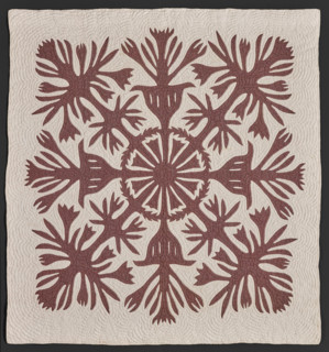 Quilt, about 1900. Creator: Unknown.