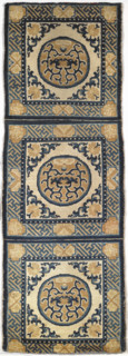 Rug (Runner), 19th century. Creator: Unknown.