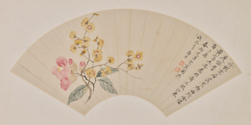 Camellia and Wax Plum, 1688. Creator: Yun Shouping.