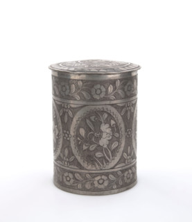 Tea caddy, date unknown. Creator: Unknown.