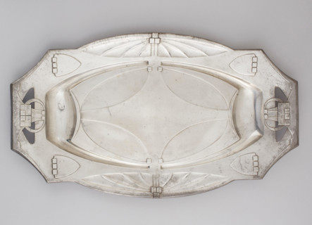 Juventa Meat Platter, about 1902-1908. Creators: Hans Peter, Juventa Metalware.