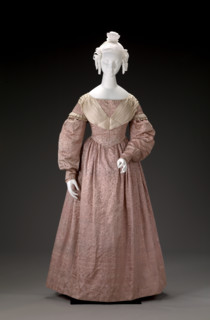 Dress, 1837. Creator: Unknown.