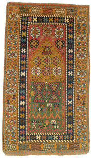 Prayer Rug; Kilim, late 19th century. Creator: Unknown.