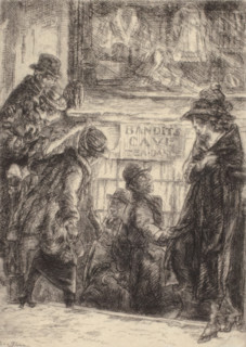 Bandits Cave, 1920. Creator: John Sloan.