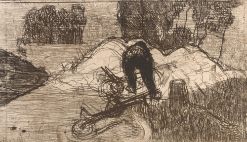 Le Debardeur (The Stevedore), 1893. Creator: Armand Seguin.