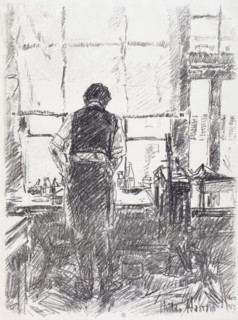 Joseph Pannell, 1917. Creator: Frederick Childe Hassam.