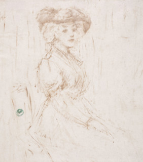 Seated Woman, c1900-1925. Creator: Ernest Haskell.
