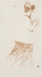 Woman in Cape and Hat, c1900-1925. Creator: Ernest Haskell.