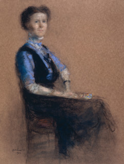 Portrait of Eliza M. Niblack, 1912. Creator: Glen Cooper Henshaw.