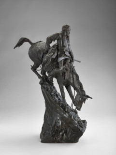 The Mountain Man, 1903. Creators: Frederic Remington, Roman Bronze Works.