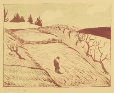 La Fin du Jour (End of the Day), 1893. Creator: Paul Serusier.