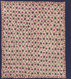 Ceremonial Hanging (Suzani), third quarter of 19th century. Creator: Unknown.