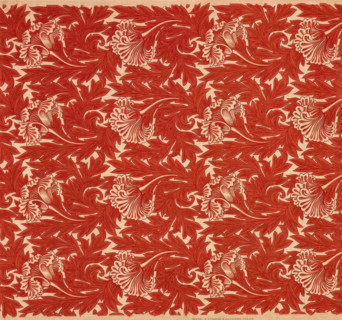 Furning Fabric; "Marigold", about 1875. Creator: William Morris.