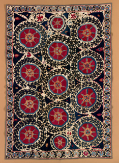 Ceremonial Hanging (Suzani), 1850-1899. Creator: Unknown.