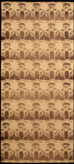Fabric 'The Reapers', 1938. Creator: Florence K. Kawa.
