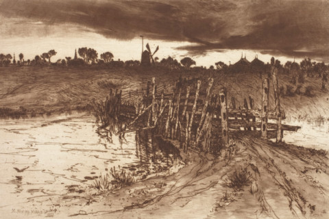 Tween The Gloaming and the Mirk, 1883. Creator: Mary Norman.