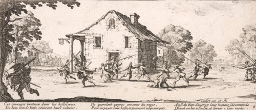 La Maraude (Marauding), 1633. Creator: Jacques Callot.