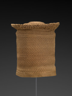 Chief's Hat; (Botolo), 1880-1900. Creator: Unknown.