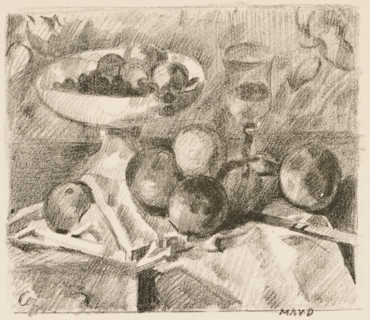 Still Life, after Paul Cezanne, 1914. Creator: Maurice Denis.