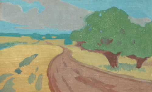 The Argilla Road, 1912. Creator: Arthur Wesley Dow.