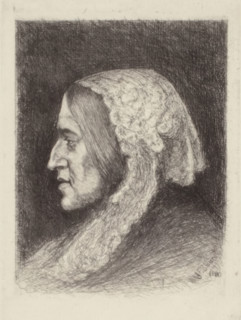 George Eliot, 1890. Creator: John Sloan.