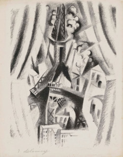 La Tour aux Rideaux, 1926. Creator: Robert Delaunay.