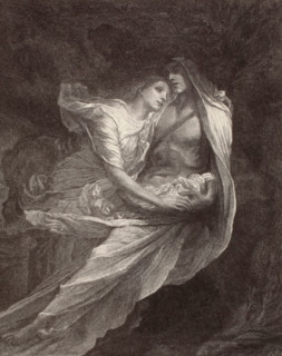 Paolo and Francesca, 19th century. Creator: William Baxter Palmer Closson.