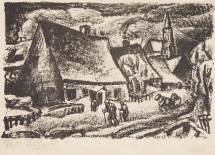 Altenberg (Ertsgebergte), 1923. Creator: Leo Gestel.
