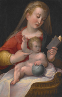 Madonna and Child, about 1580-1585. Creator: Barbara Longhi.