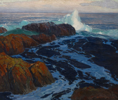 The Restless Sea, 1916. Creator: Edgar Alwin Payne.