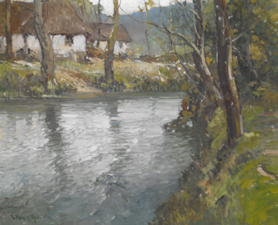 Gray Day in Normandy, date unknown. Creator: George Ames Aldrich.
