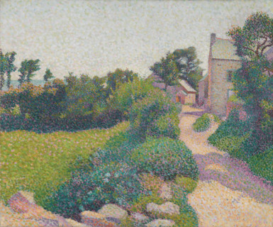 The Road in Sunlight, about 1887. Creator: Henri Delavallée.