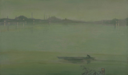 Thames Nocturne, about 1872. Creator: James Abbott McNeill Whistler.