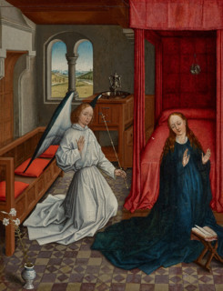 The Annunciation, date unknown. Creator: Jan van der Weyden.