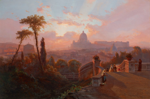 View of Rome, 1862. Creator: Johann Hermann Carmiencke.