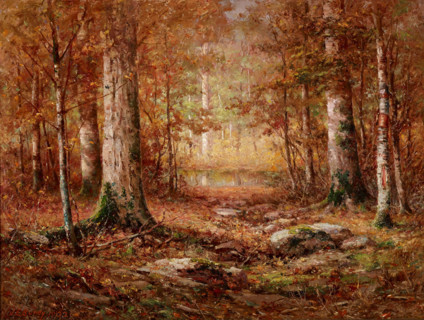 Woodland, Northern Michigan, 1902. Creator: John Elwood Bundy.